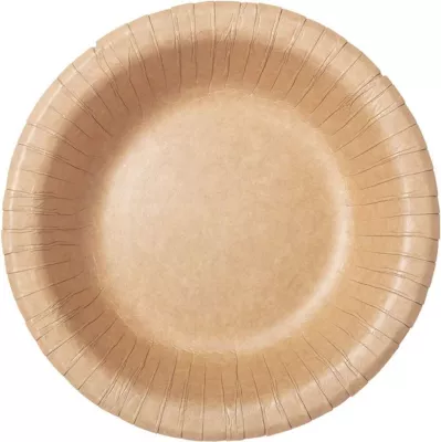 Dyb paptallerken, Ø19 cm, 20 stk.