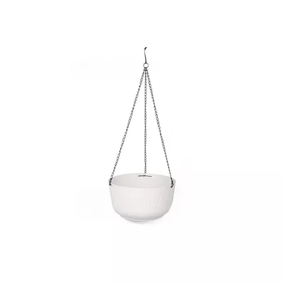 Ribbed Tapered Ribbed Plastic Pot D23cm Assorted