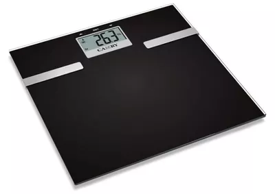 Badevægt, glas, 150 kg