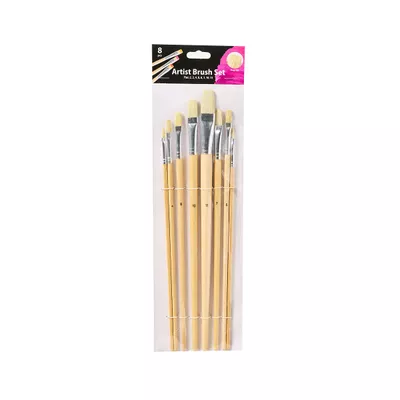 Pro Paint Brush Set 8pk