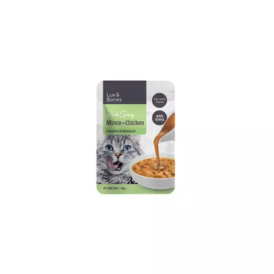 Lux & Bones Mince With Chicken 6x85g