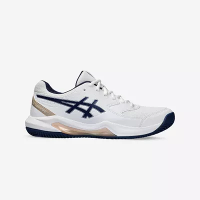 Damen Tennisschuhe Sandplatz - Gel Dedicate 8 weiss