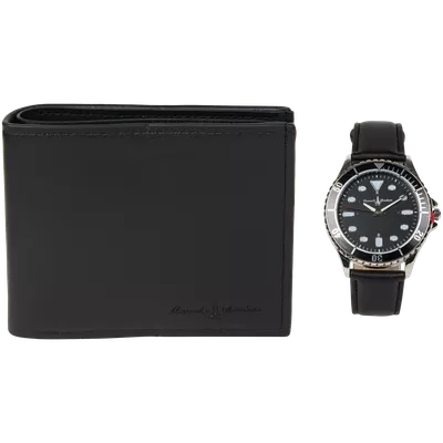 Dárková sada s hodinkami a přívěskem na klíče Alexander Brixham