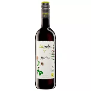 Biorebe Bio Rotwein Merlot trocken 0,75l