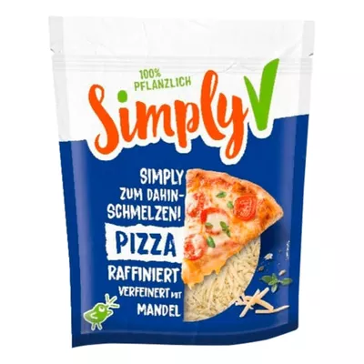 Simply V Pizzakäse-Ersatz gerieben 180g