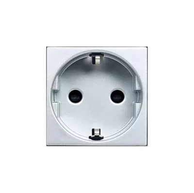 SCHUKO CON TOMA LATERAL SERIE ZENIT BLANCO