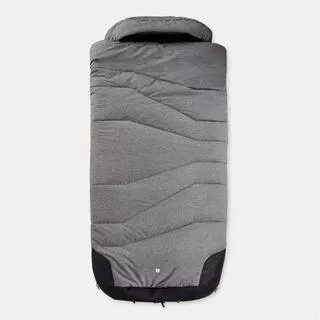 Sacco a pelo campeggio PERFECT SLEEP 2in1 5°C COTONE nero