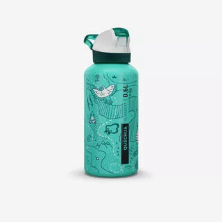 Borraccia trekking bambino 500 | 0,6L alluminio | turchese