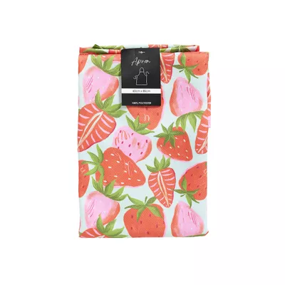 Printed Apron Bloom/Strawberry 60X80cm