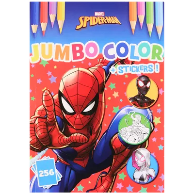 Knížka s omalovánkami a samolepkami Disney