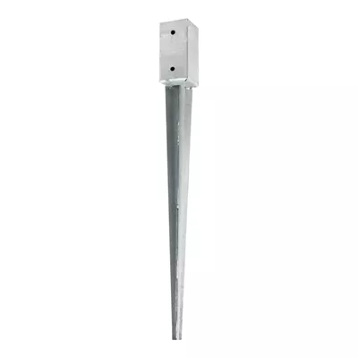 BASE ACERO GALVANIZADO PARA EMPOTRAR 7X7 CM
