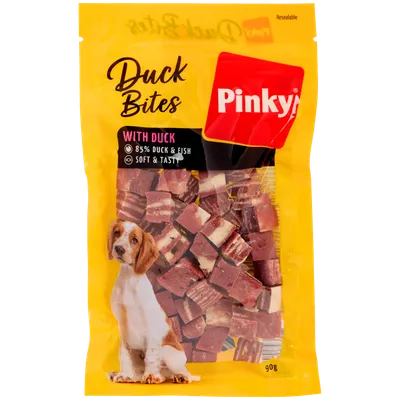 Psí pamlsky Pinky Duck Bites
