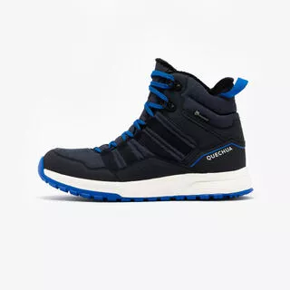 QUECHUA Scarpe calde uomo NH500 MID impermeabili blu