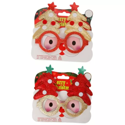 Briller m/juletræer