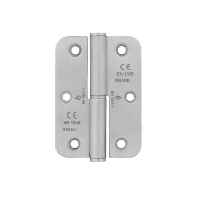 BISAGRA PERNIO IZQUIERDA 90X65MM ACERO INOXIDABLE