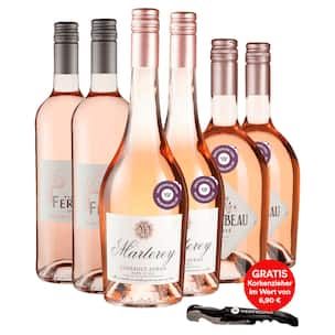 Wein-Set Rosé trocken 6x0,75l