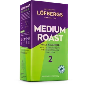 Löfbergs Medium Roast Suodatinkahvi 500 g Rainforest alliance