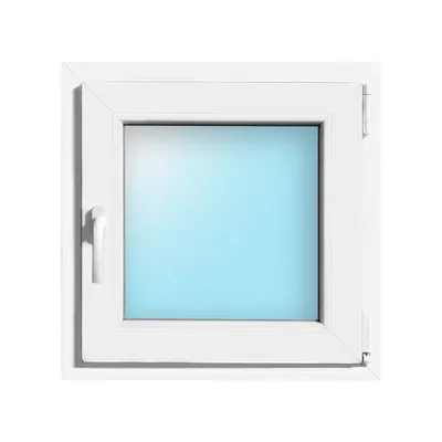 VENTANA PVC OSCILOBATIENTE BLANCA 60X60CM VIDRIO MATE
