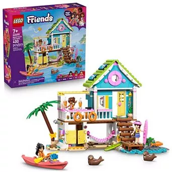 LEGO Friends Beach House with Seals 42699 Building Kit (400 Pieces)