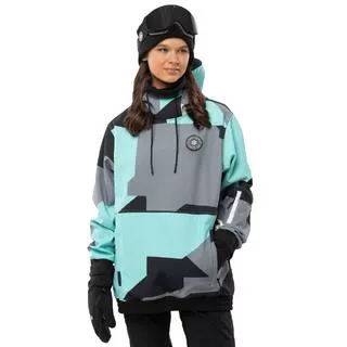 SIROKO Giacca da snowboard da donna Sport invernali W1-W Ushuaia Turchese
