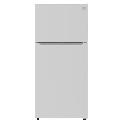 Kenmore 18.1 cu. ft. Top Freezer Refrigerator, Adjustable Glass Shelves, White