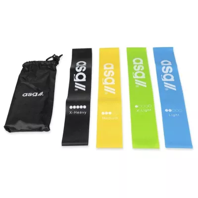 ASG, Træningselastikker, 4 stk.