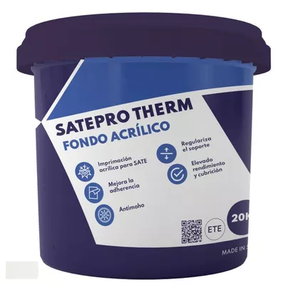 IMPRIMACIÓN DE FONDO SATEPRO THERM 20 KG BLANCO