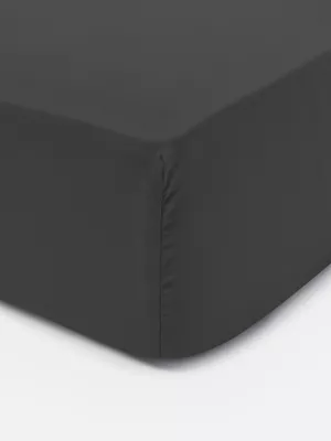 Sábana bajera para cama doble de satén