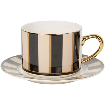 Porcelánový šálek s podšálkem
