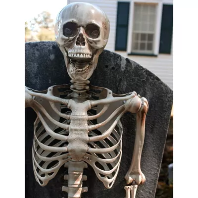 Rubies 60in Posable Skeleton Halloween Decoration