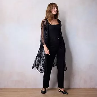 Women's LC Lauren Conrad Lace Duster