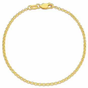 18KT Yellow Gold Belcher Bracelet 2g