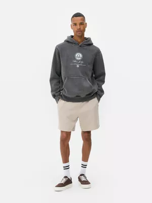 Sudadera con capucha lavada «Shelby»