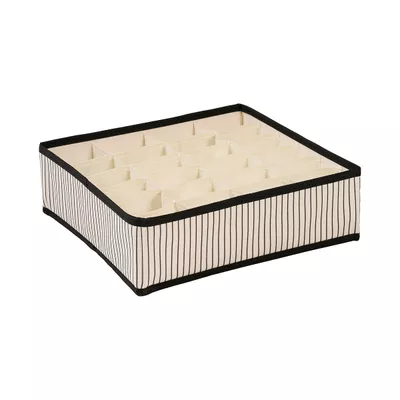 Stripes 24-Pocket Clothes Organiser