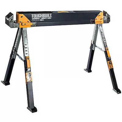 ToughBuilt 2,600 lb. Capacity C700 Sawhorse and Jobsite Table, Steel