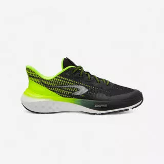 Scarpe running bambino K 500 FAST nero-giallo