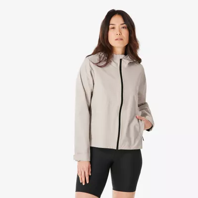 Regenjacke  Damen - MH100 beige