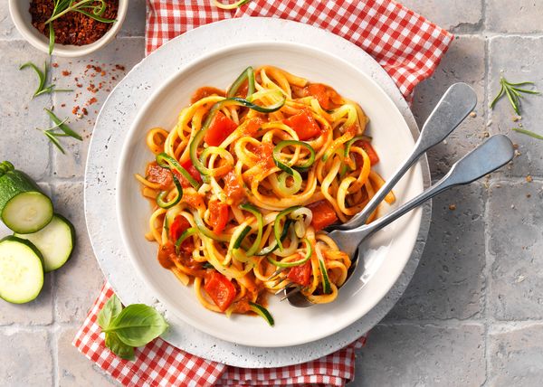 „Zucchini-Spaghetti“ toskanische Art