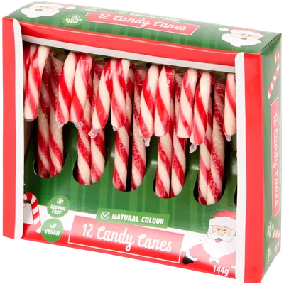 Vánoční cukrové hůlky Becky's