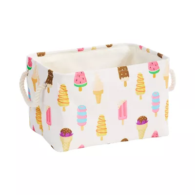 Ice Cream Fabric Basket