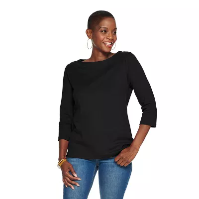 Women's Croft & Barrow® Boatneck Top