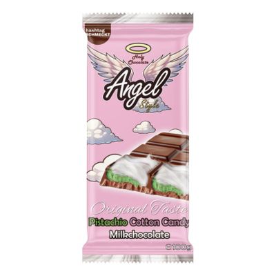 hashtag SCHMECKT Schokolade Angel Hair Style Pistazie und Zuckerwatte 100 g - Inhalt: 2 Flaschen