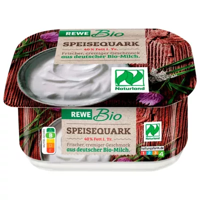 REWE Bio Speisequark 40% Fett i.Tr. 250g