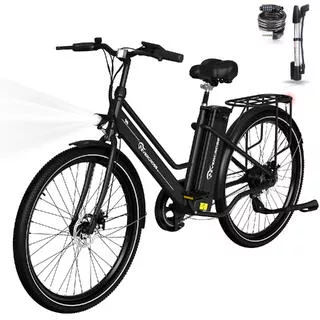 EVERCROSS Bici Elettrica Adulti con Pneumatico 26'' 36V15,6Ah APP EVERCROSS - EK8