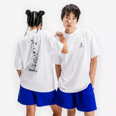 DECATHLON T-Shirt mit Grafik - Uppercute weiß
