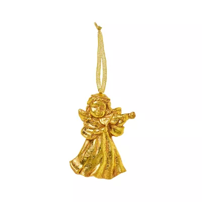 Christmas Tree Decoration Gold Cherubs