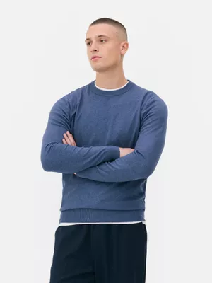 Jersey de cuello redondo