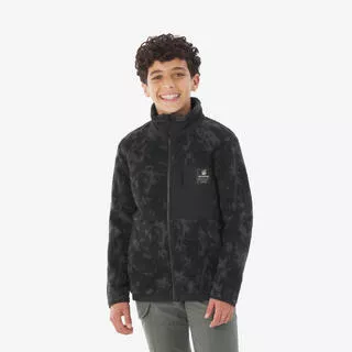 QUECHUA Pile Sherpa montagna bambino NH900 nero