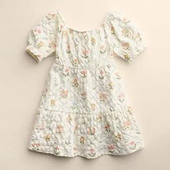 Baby & Toddler Girl Little Co. by Lauren Conrad Tiered Puff Sleeve Dress