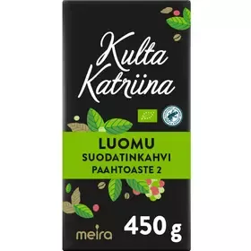 Kulta Katriina Luomu suodatinkahvi RAC 450g
